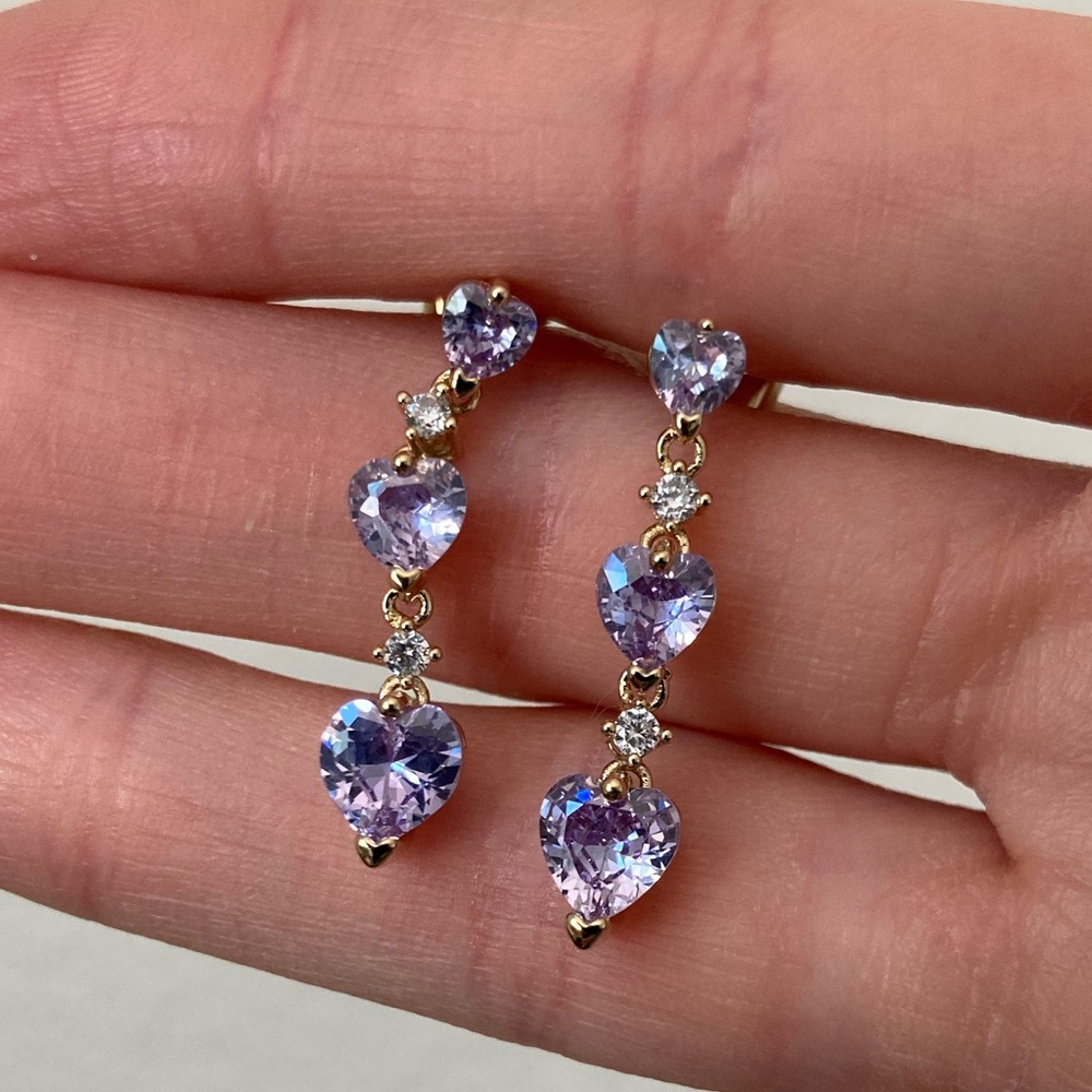 New Vanessa Mooney the bewitched earrings Purple - Picture 6 of 13
